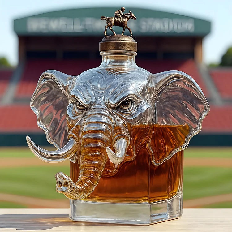 Crown Royal Elephant Whisky Bottle