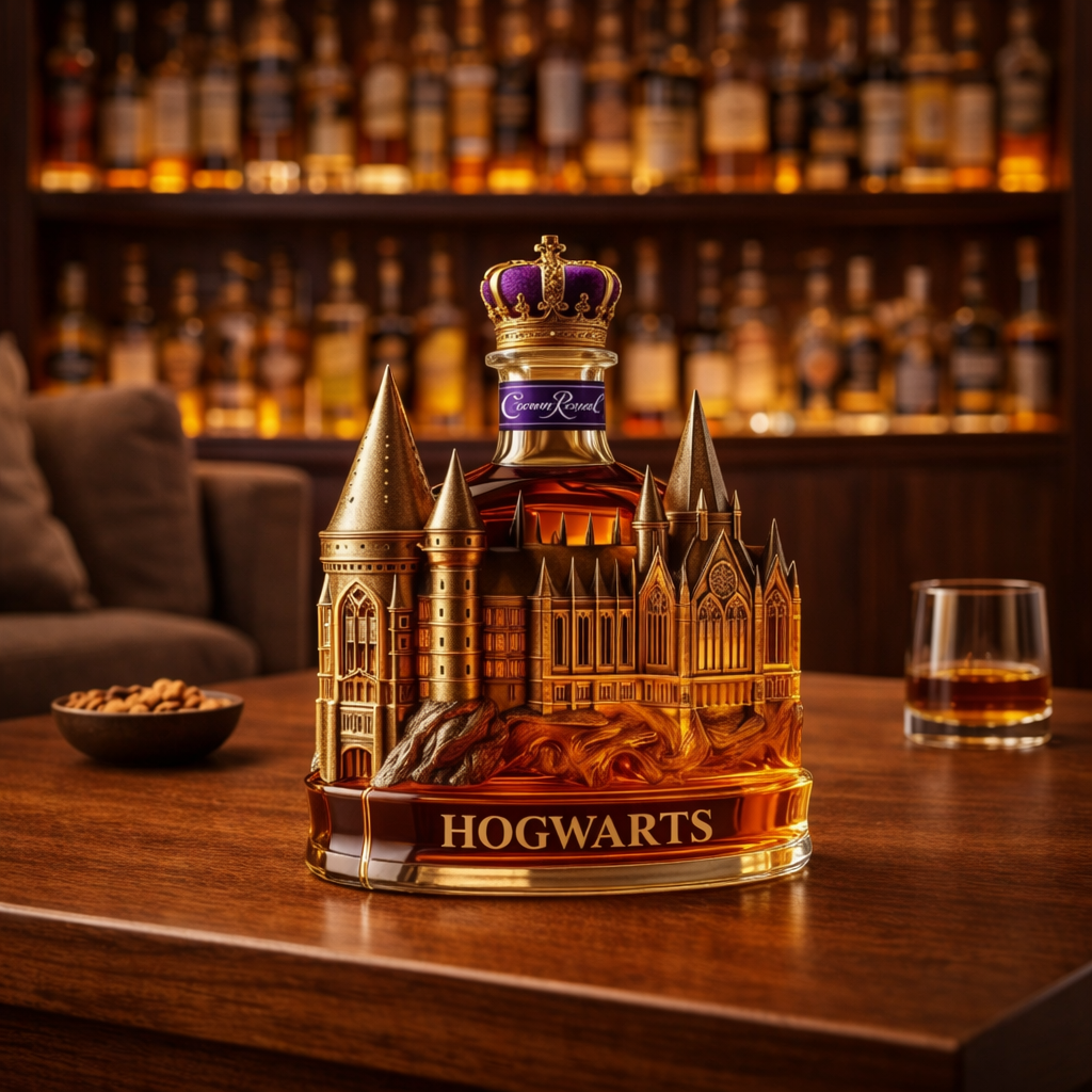 Whisky Bottle – Magical Castle Edition