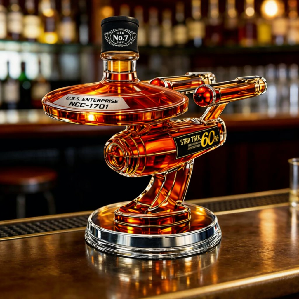 60th Anniversary of the USS Enterprise - Whisky Decanter