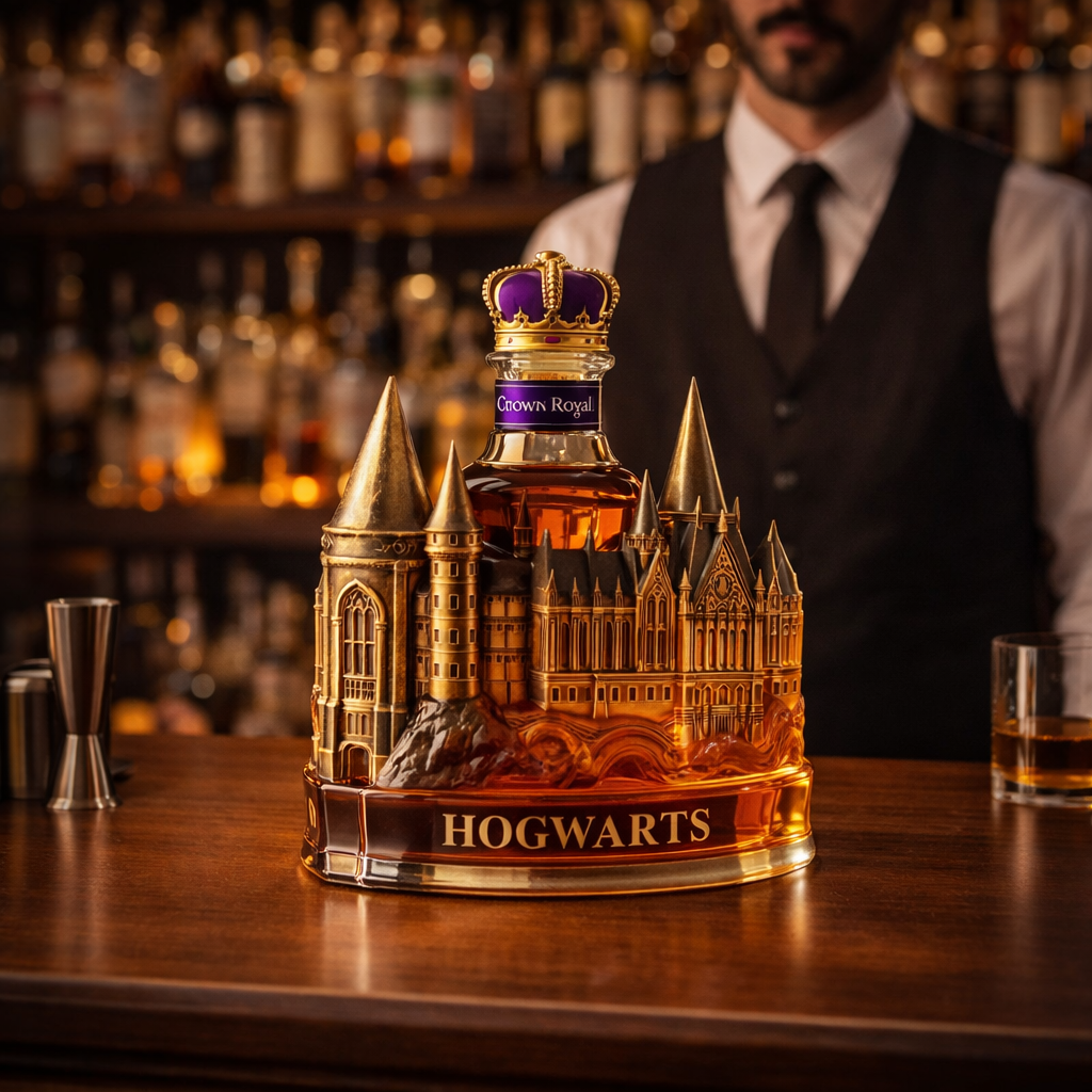 Whisky Bottle – Magical Castle Edition