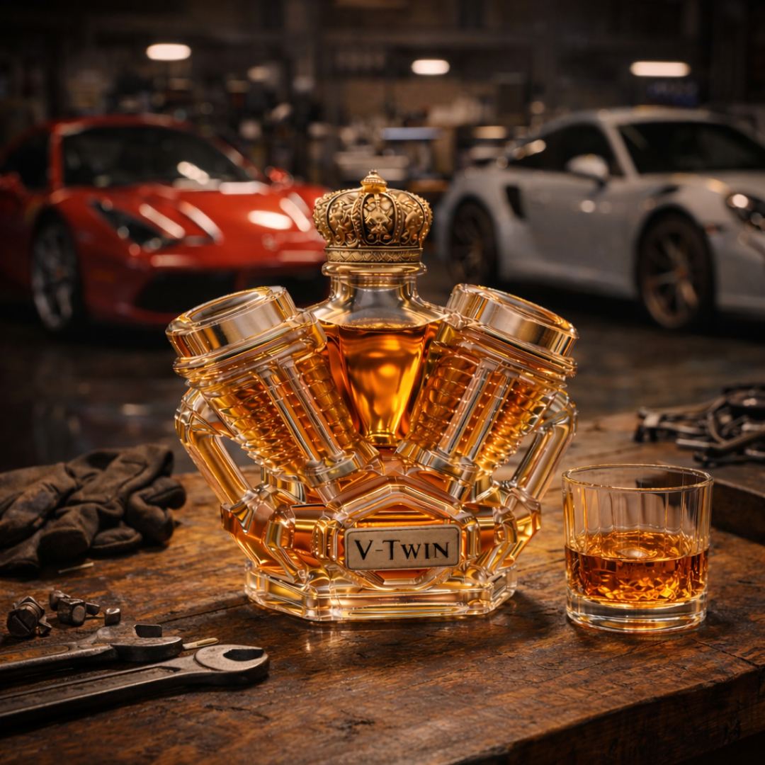 Whisky Flask - V8 Edition