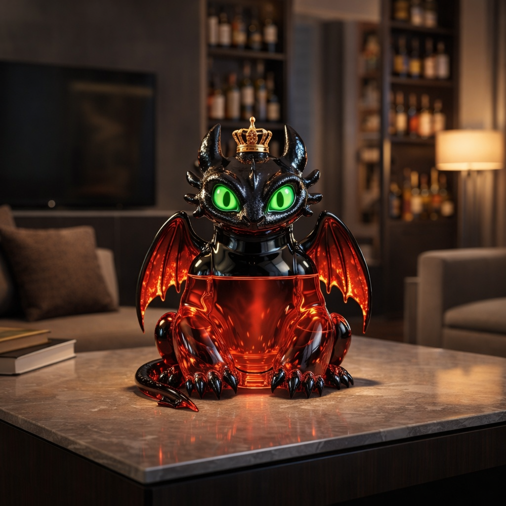 Whisky Bottle - Dragon Edition