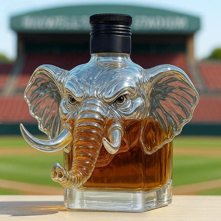Crown Royal Elephant Whisky Bottle