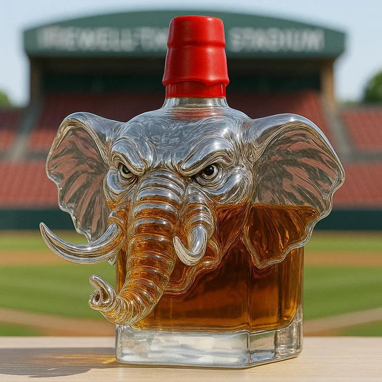 Crown Royal Elephant Whisky Bottle