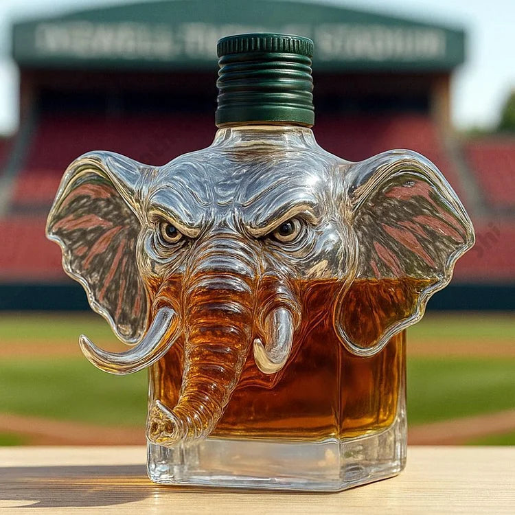 Crown Royal Elephant Whisky Bottle