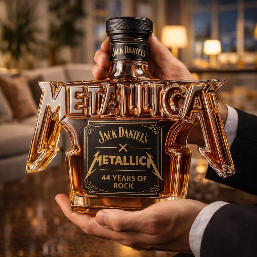 Whiskey Bottle - Metallica Rock Edition