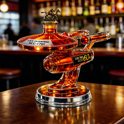 60th Anniversary of the USS Enterprise - Whisky Decanter