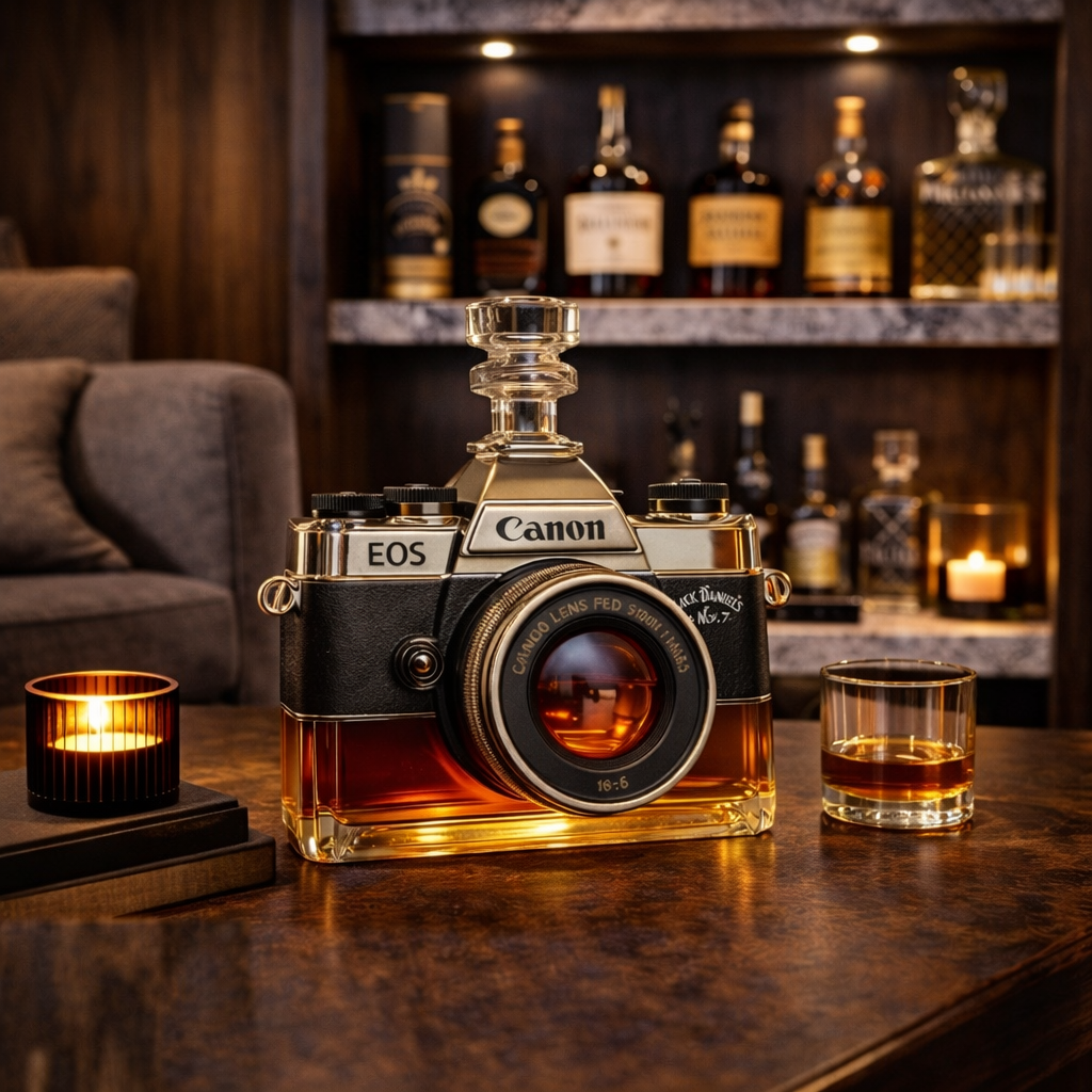 Whisky Bottle - Camera Edition