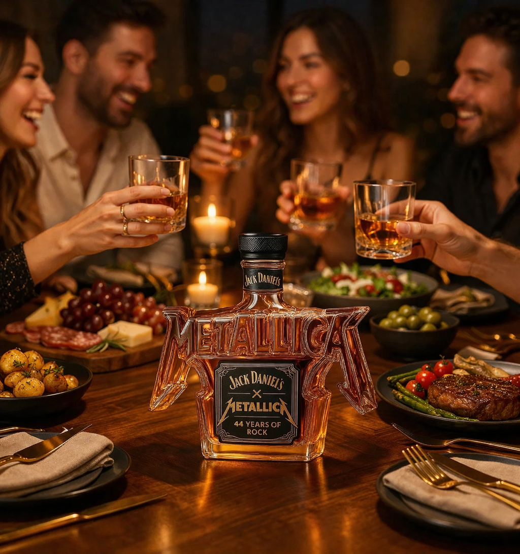 Whiskey Bottle - Metallica Rock Edition