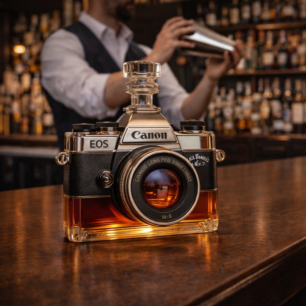 Whisky Bottle - Camera Edition