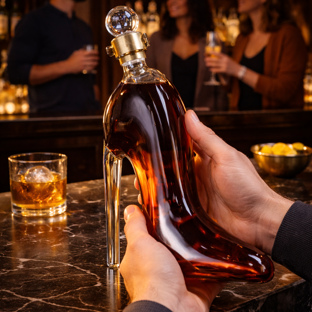 Whiskey Bottle - High Heel Edition