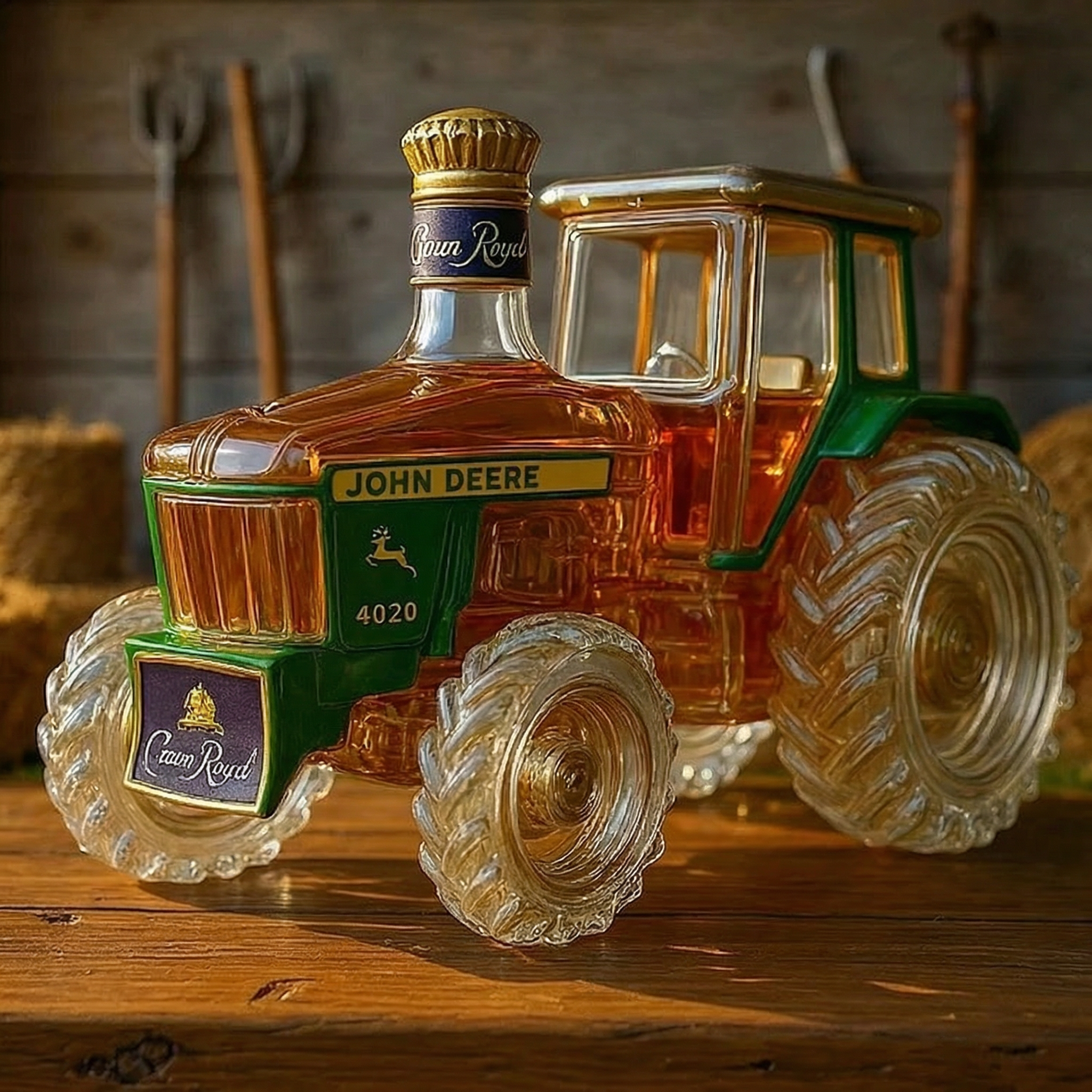4020 Glass Whisky Bottle